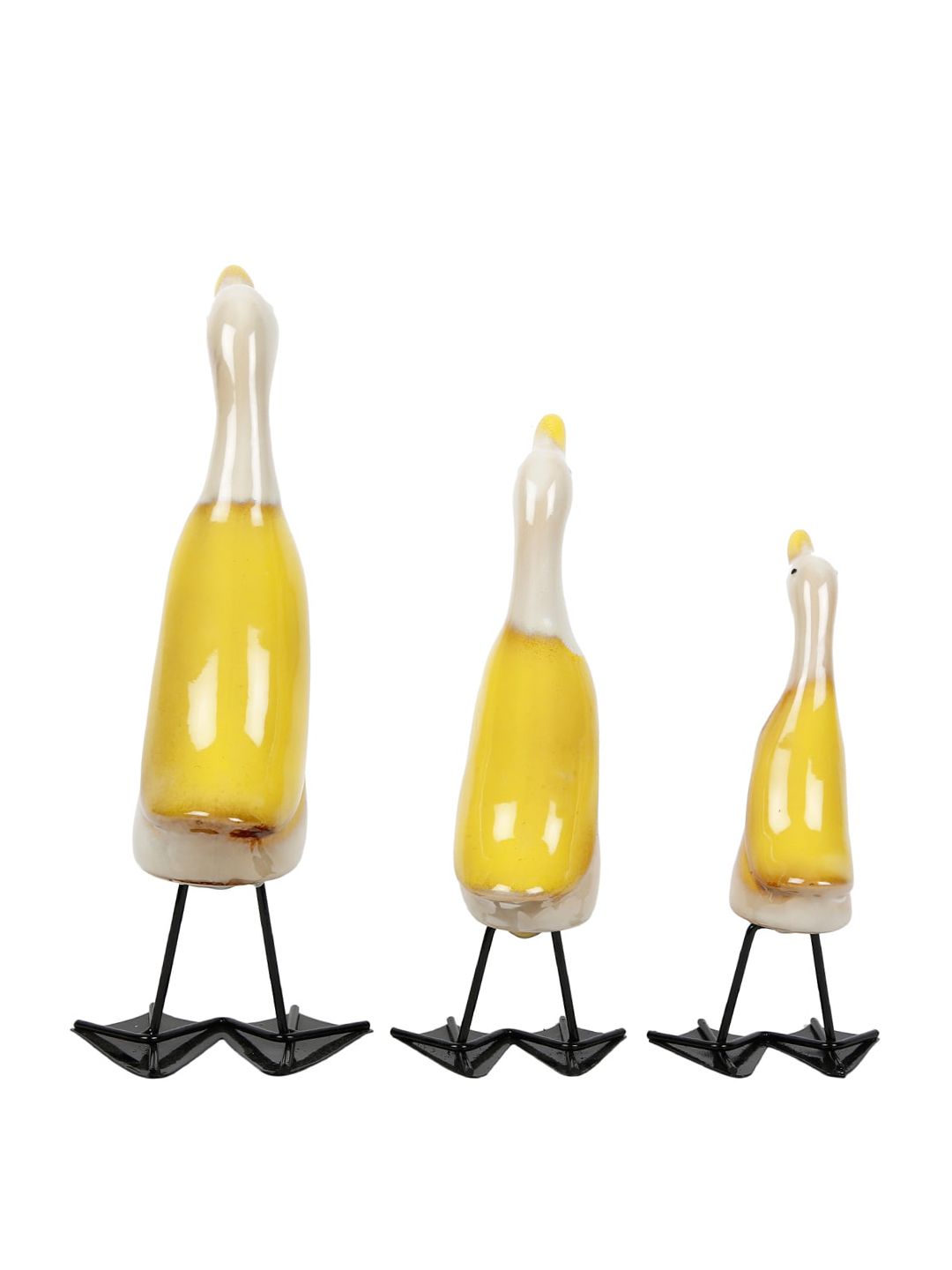 Elegant Duck Sculpture Set - Cozy Home Decor