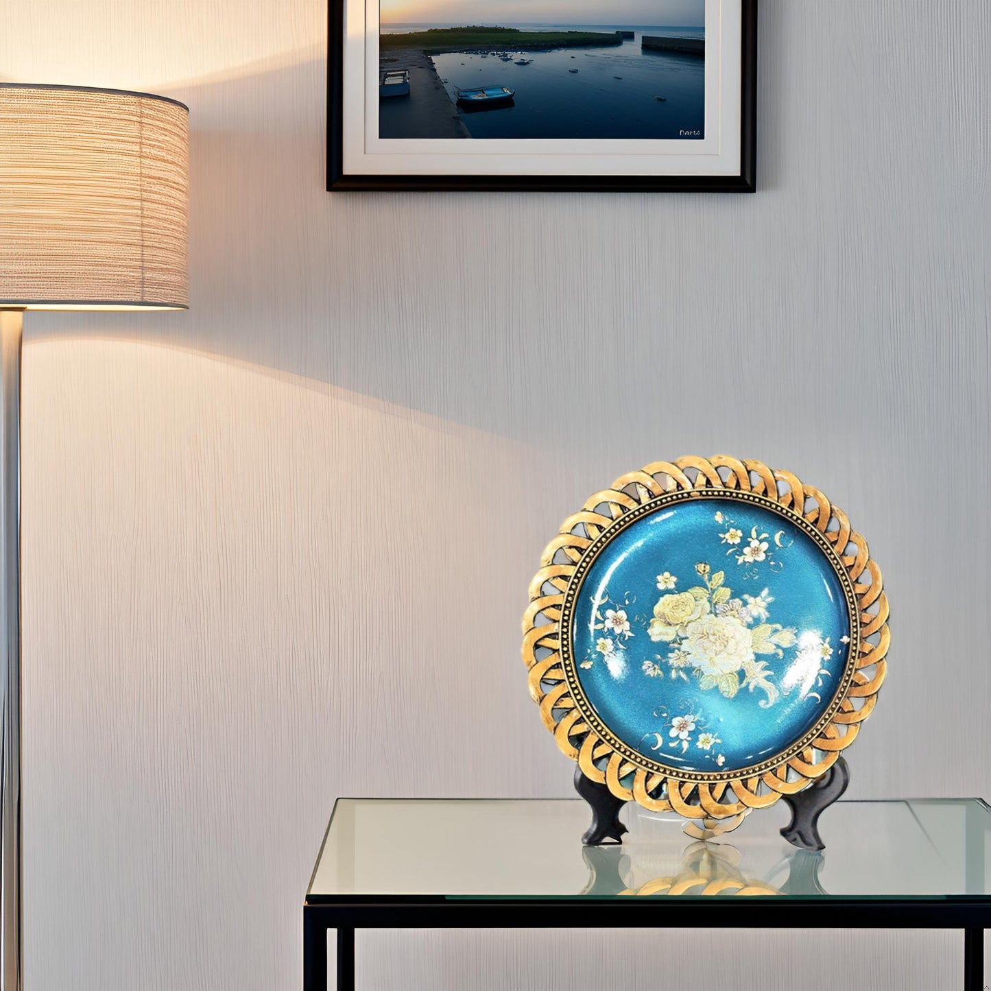 Blue Bliss decorative (Wall Plate)