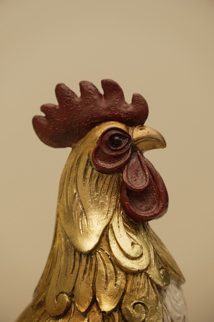 Golden Rooster Figurine