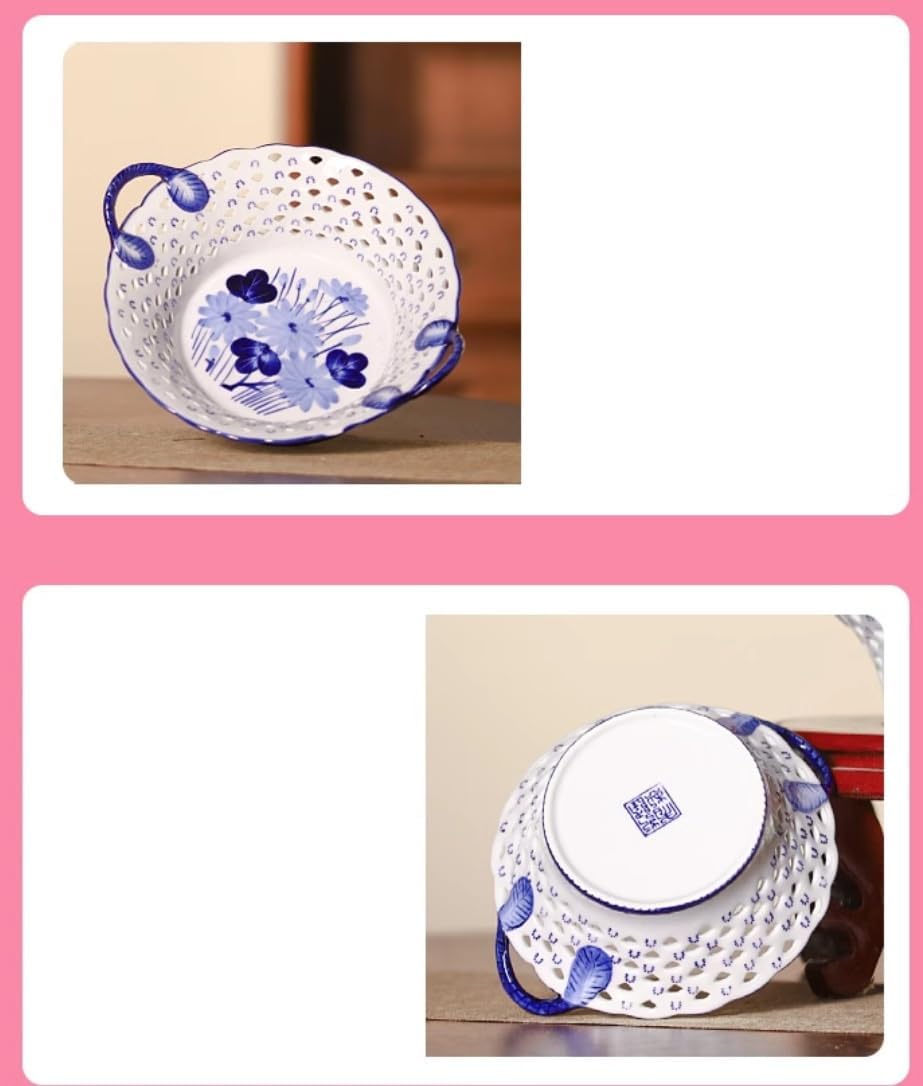 The Blue Bloom Oriental Handcrafted Bowl | Extra Small