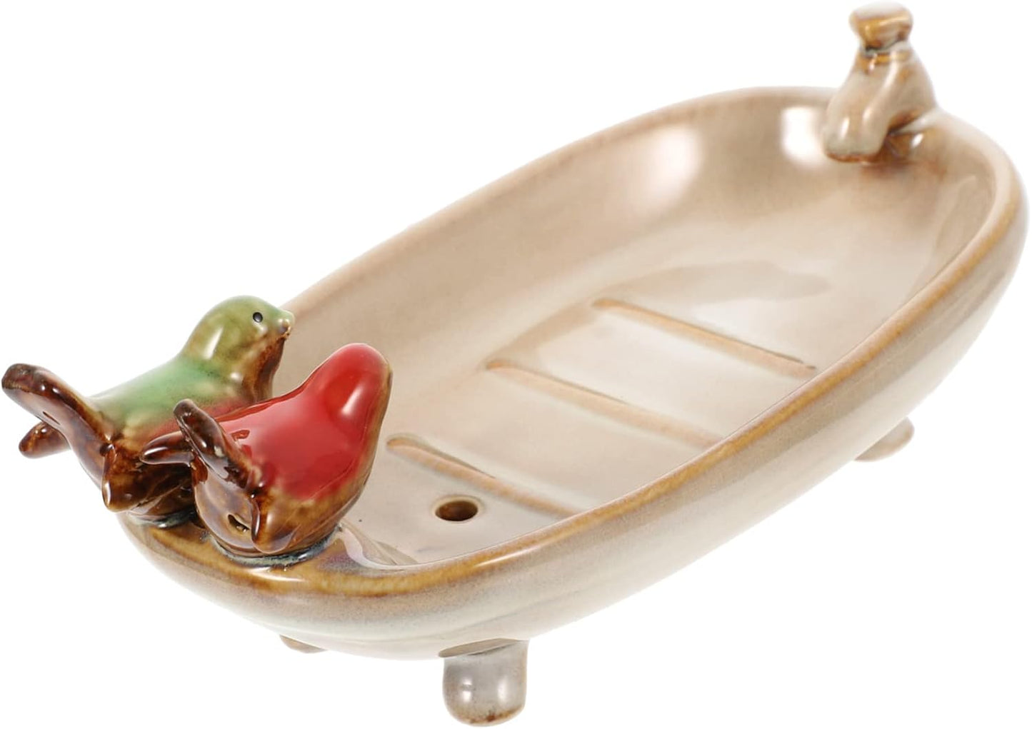 Rustic Bird Bathtub Soap Dish