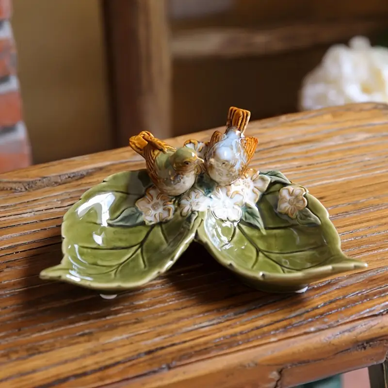 Ceramic Dual Bird Bowl Set