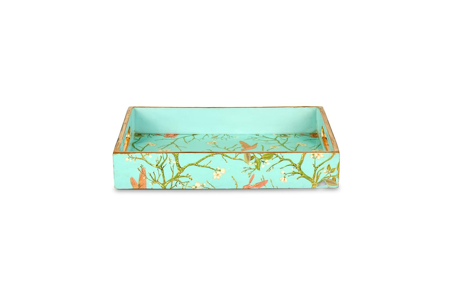 Aqua Aviary Serving Trays