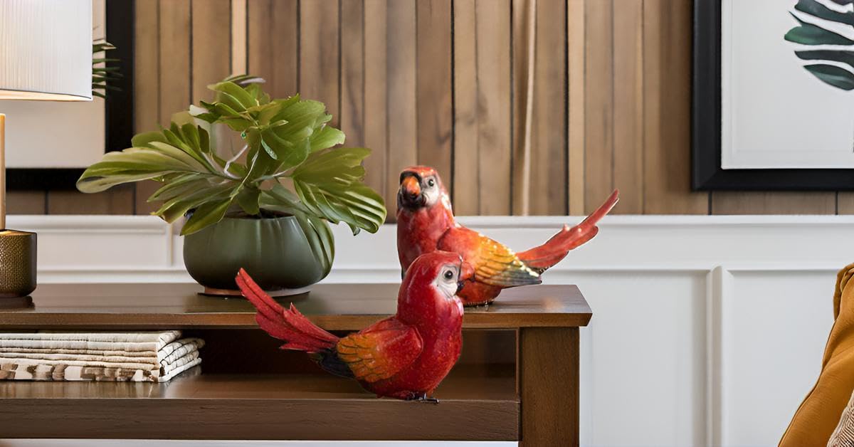 Scarlet The Parrot Pair