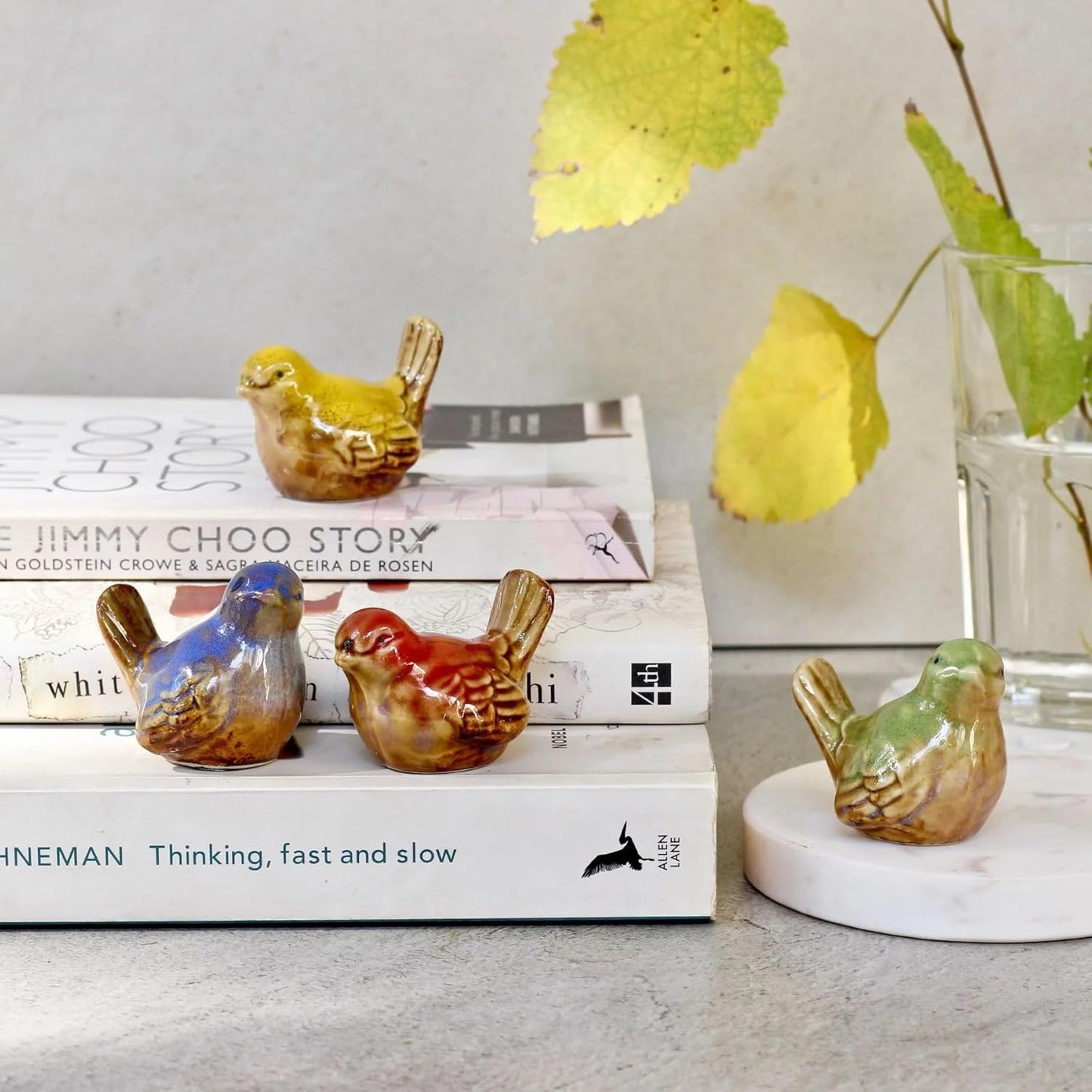 Seasonal Songbirds, Set of 4