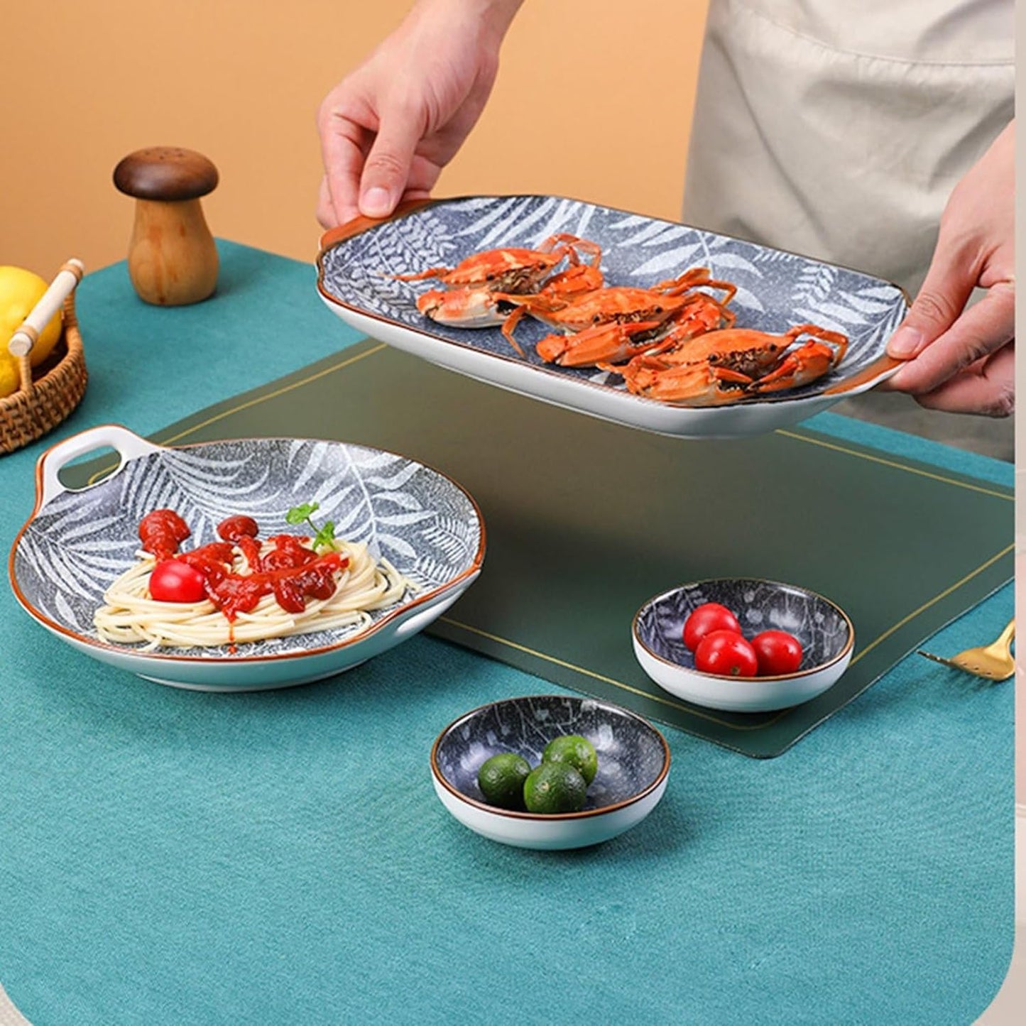 Zazen Serveware - Serving Platter Rectangular | Set of 2