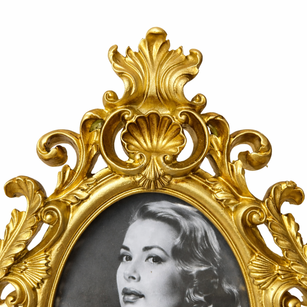 Vintage Gold Ornate Photo Frame