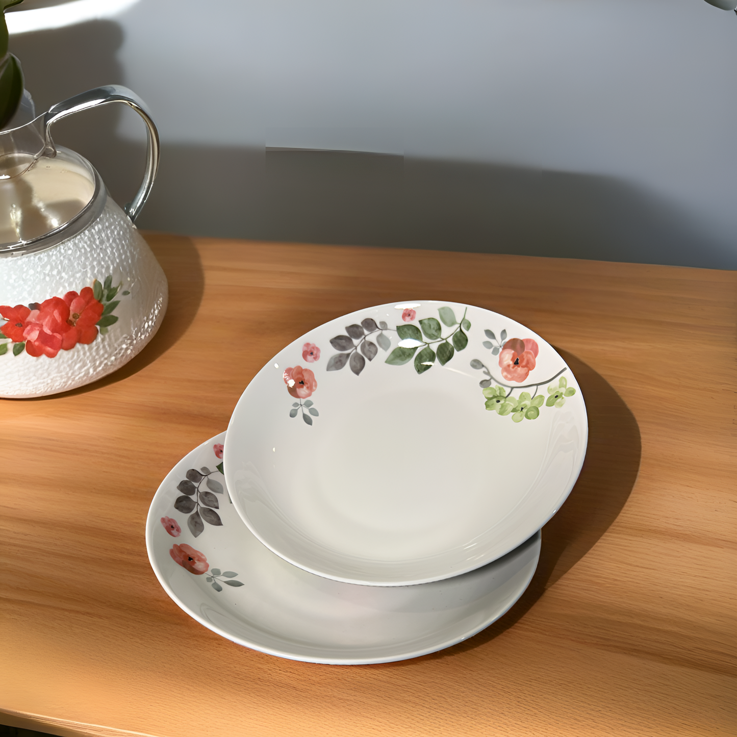 Farmhouse Chic Floral Dinnerware - Veg/Salad/Pasta Bowl