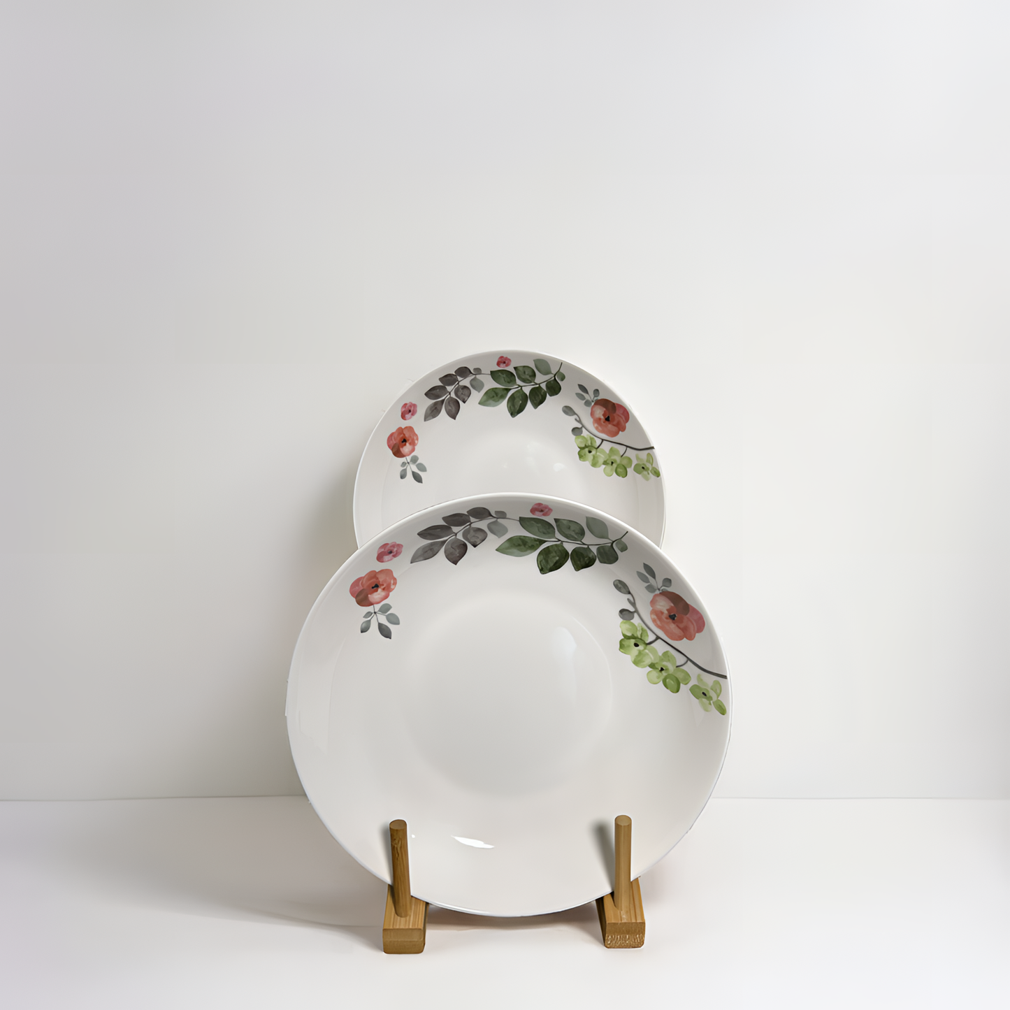 Farmhouse Chic Floral Dinnerware - Veg/Salad/Pasta Bowl