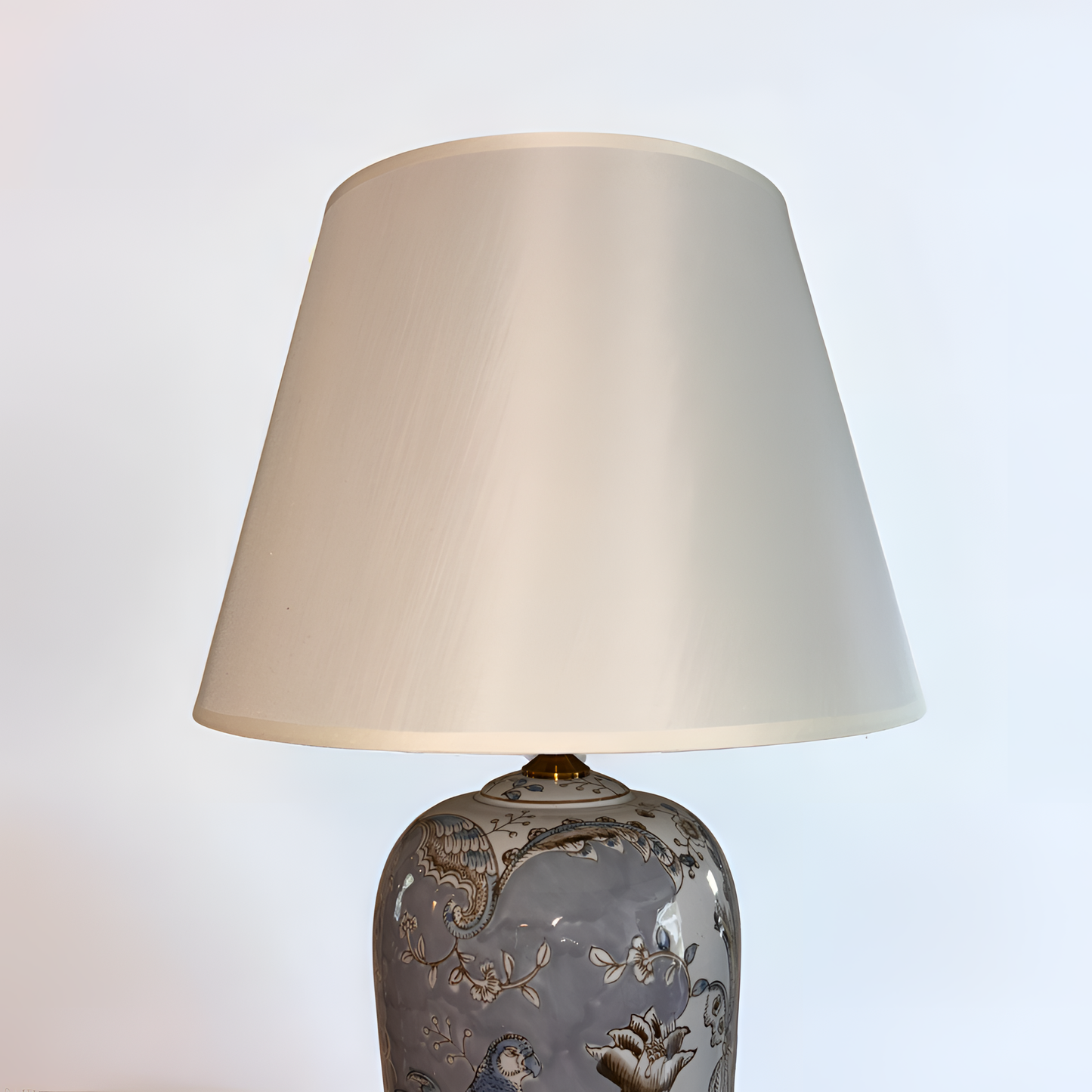 Peacock Glow Table Lamp