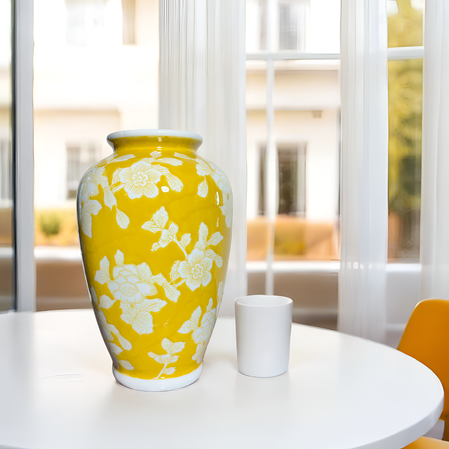 Sunshine Bloom: A Classic Ceramic Masterpiece (Medium)
