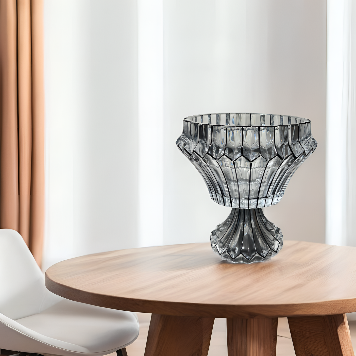 Luxury Crystal Pedestal Bowl