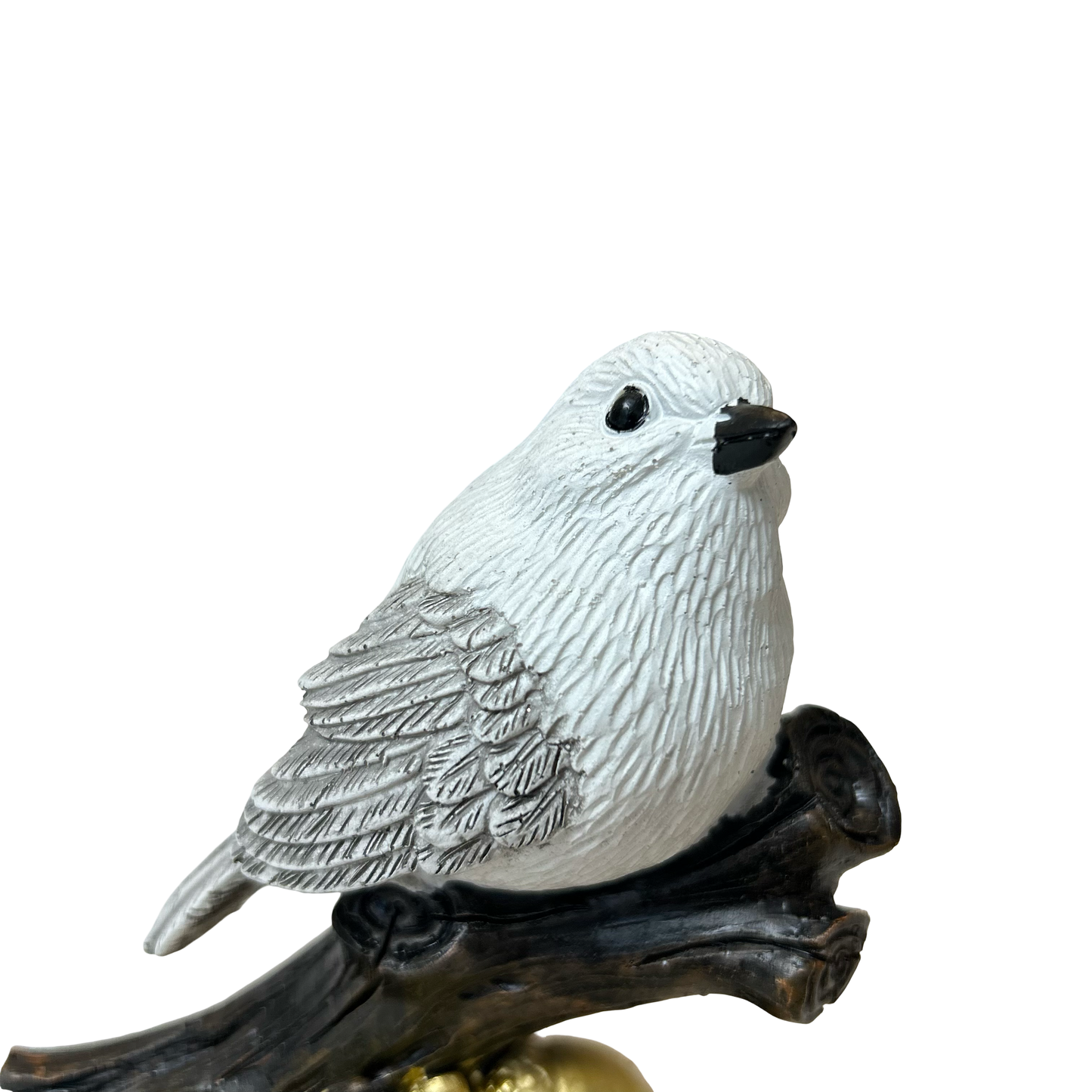 Three Birds on Branch Decorative Figurine