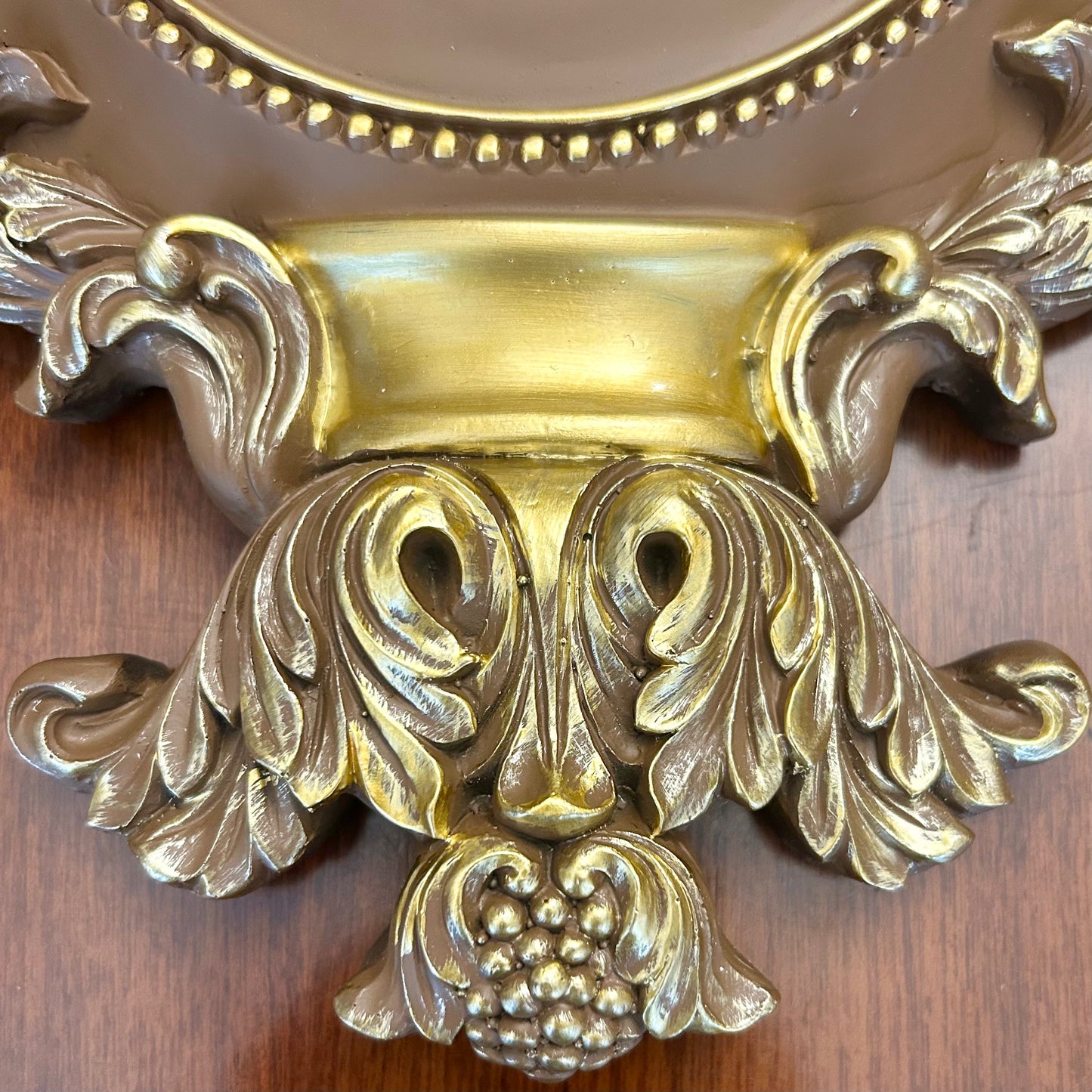 Luxury Golden Wall Decor with Deer Motif | Ornate Wall Hanging
