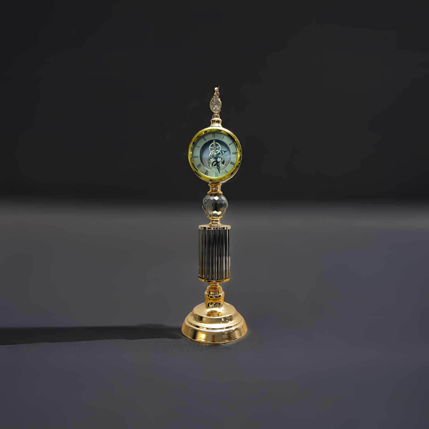 Luxurious Vintage-Inspired Ornate Table Clock