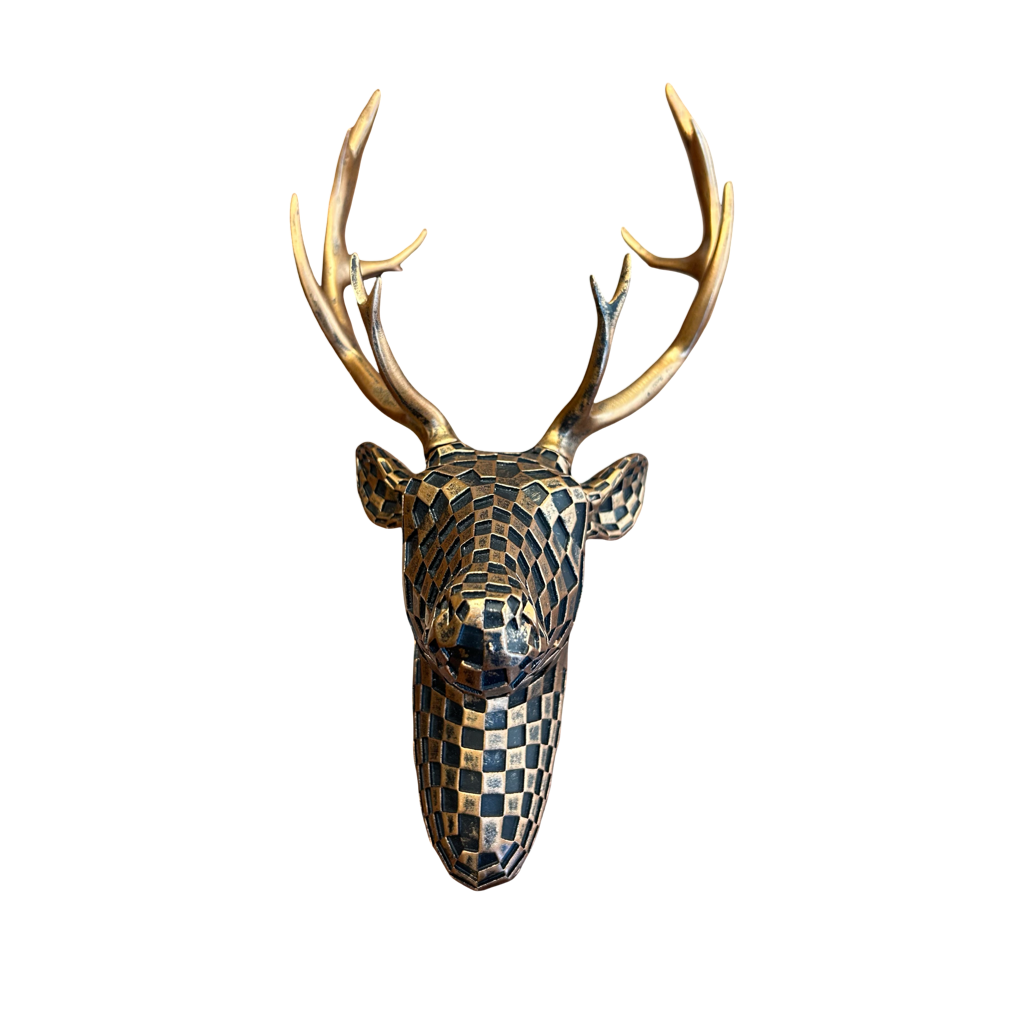Luxury Deer Head Wall Décor