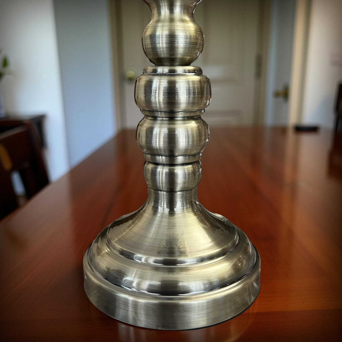 Luxury Glass & Metal Decorative Accent - Medium
