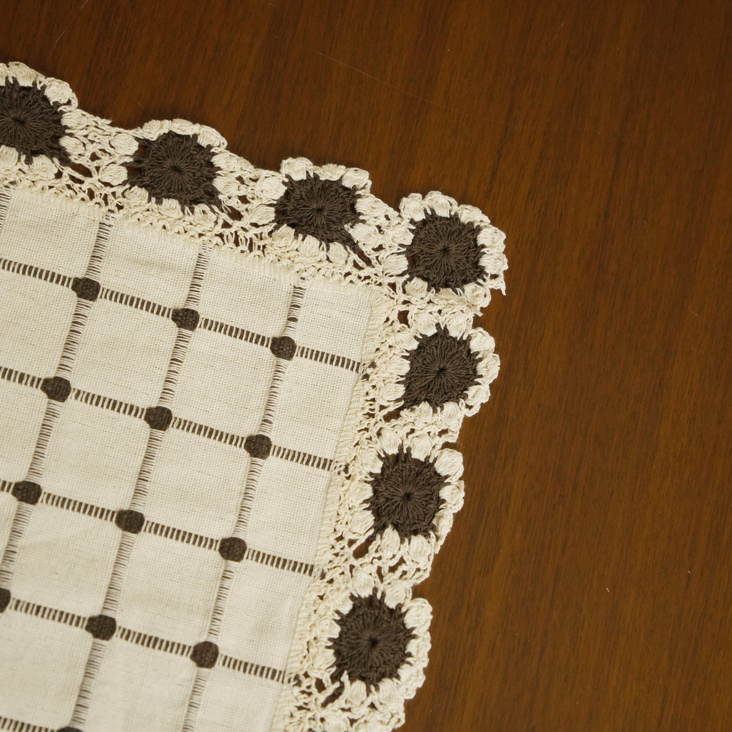 Handcrafted Crochet Table Mat (Set of 2)