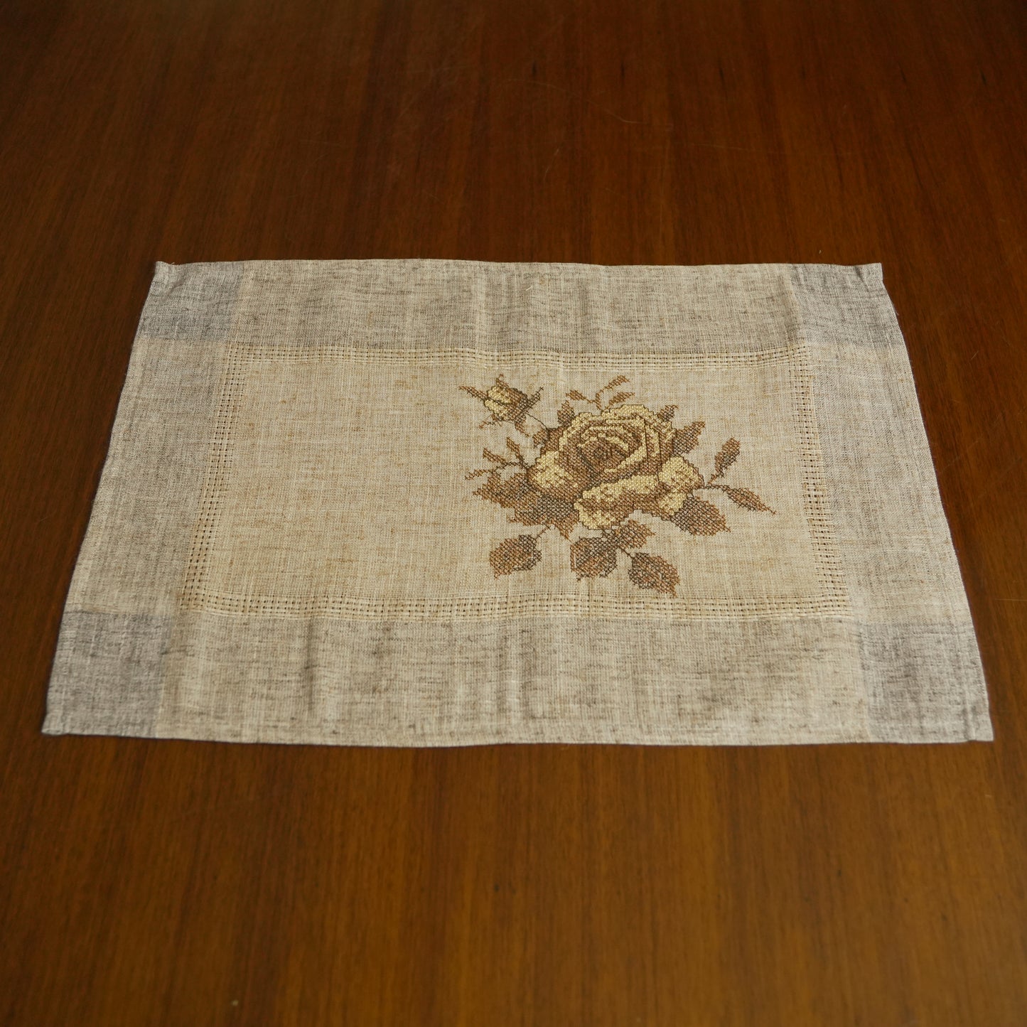 Rustic Linen Table Mat (Set of 2)