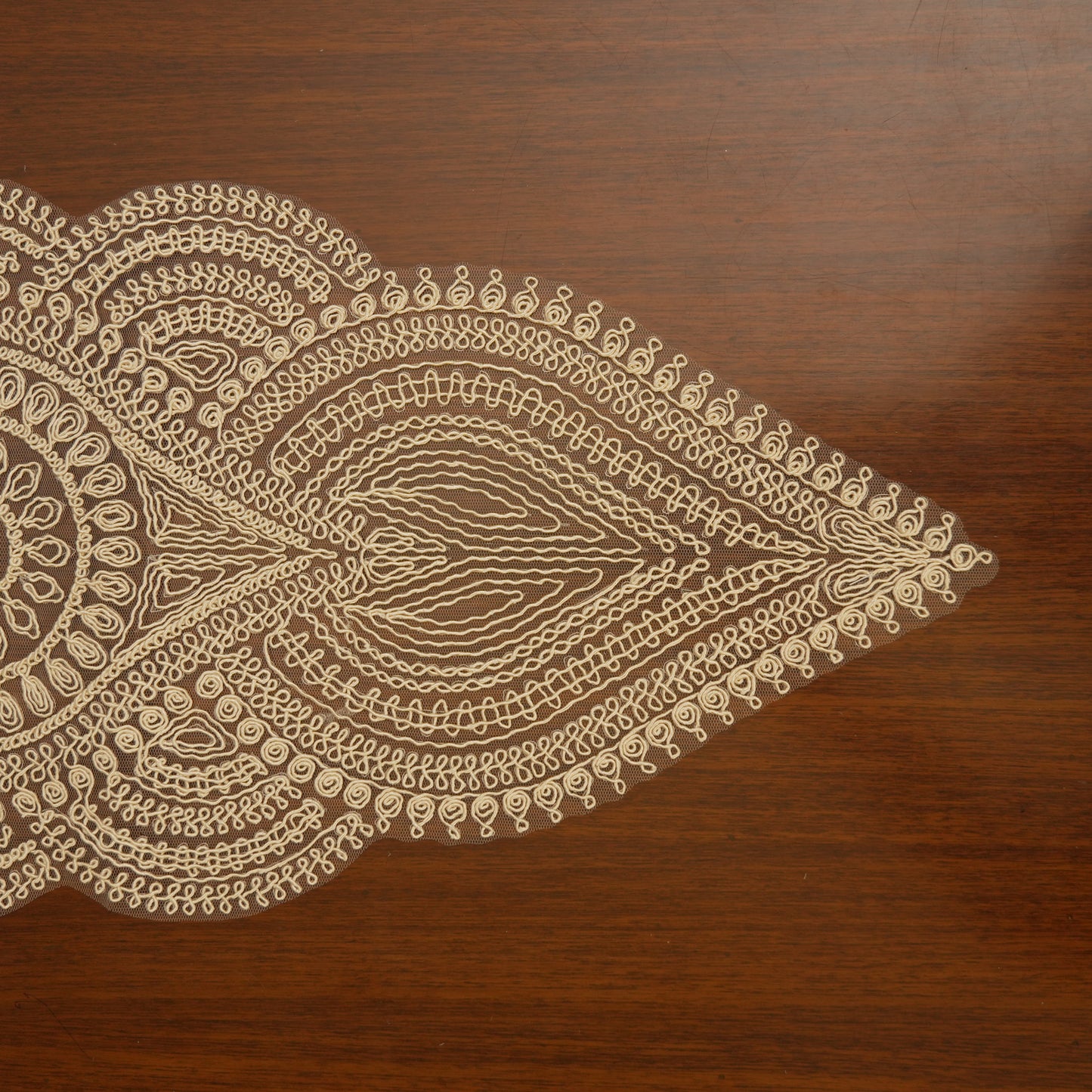 Classic Ornamental Lace Table Runner (Long)