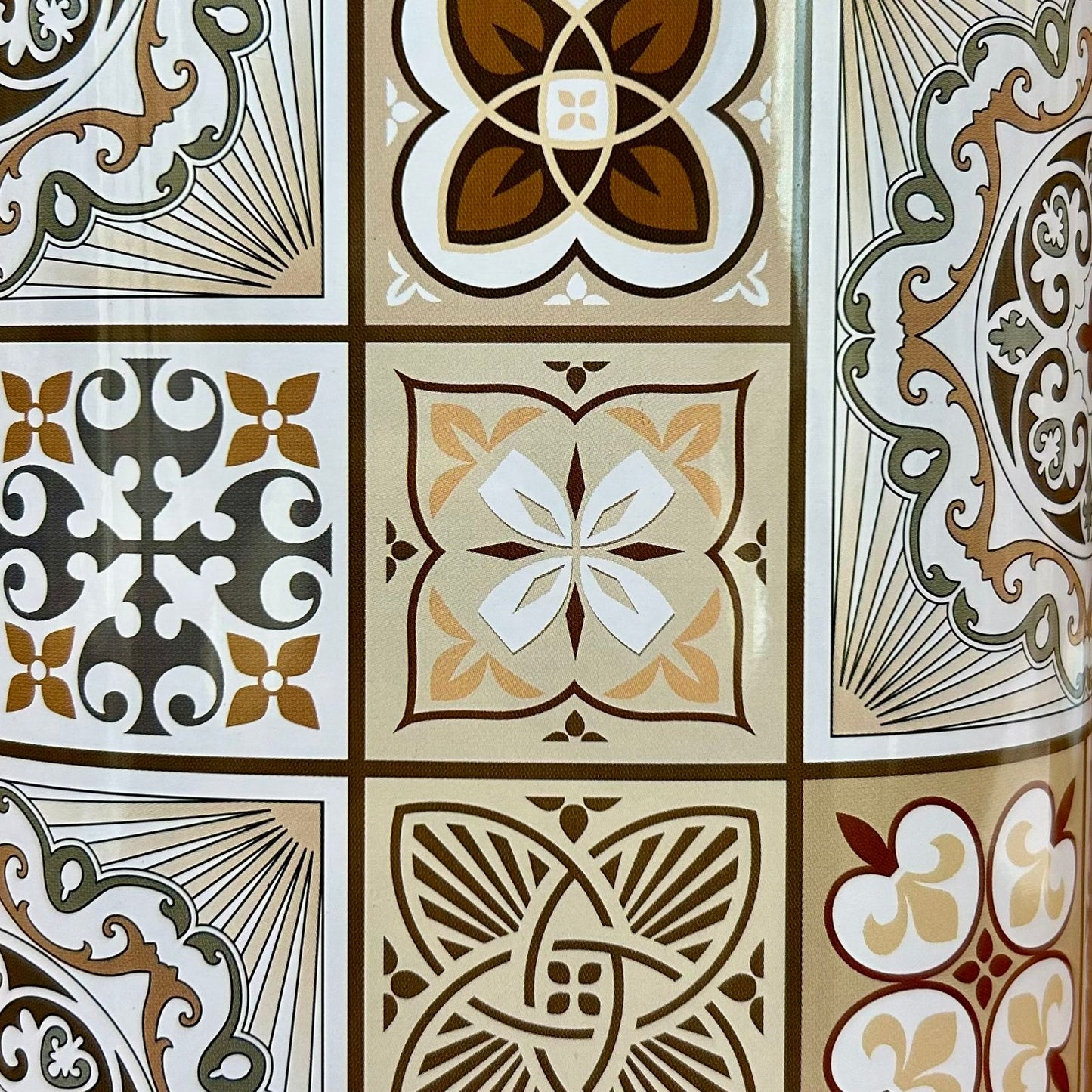 The Terra Tile – Geometric Print Storage Tin Set (2 pcs)