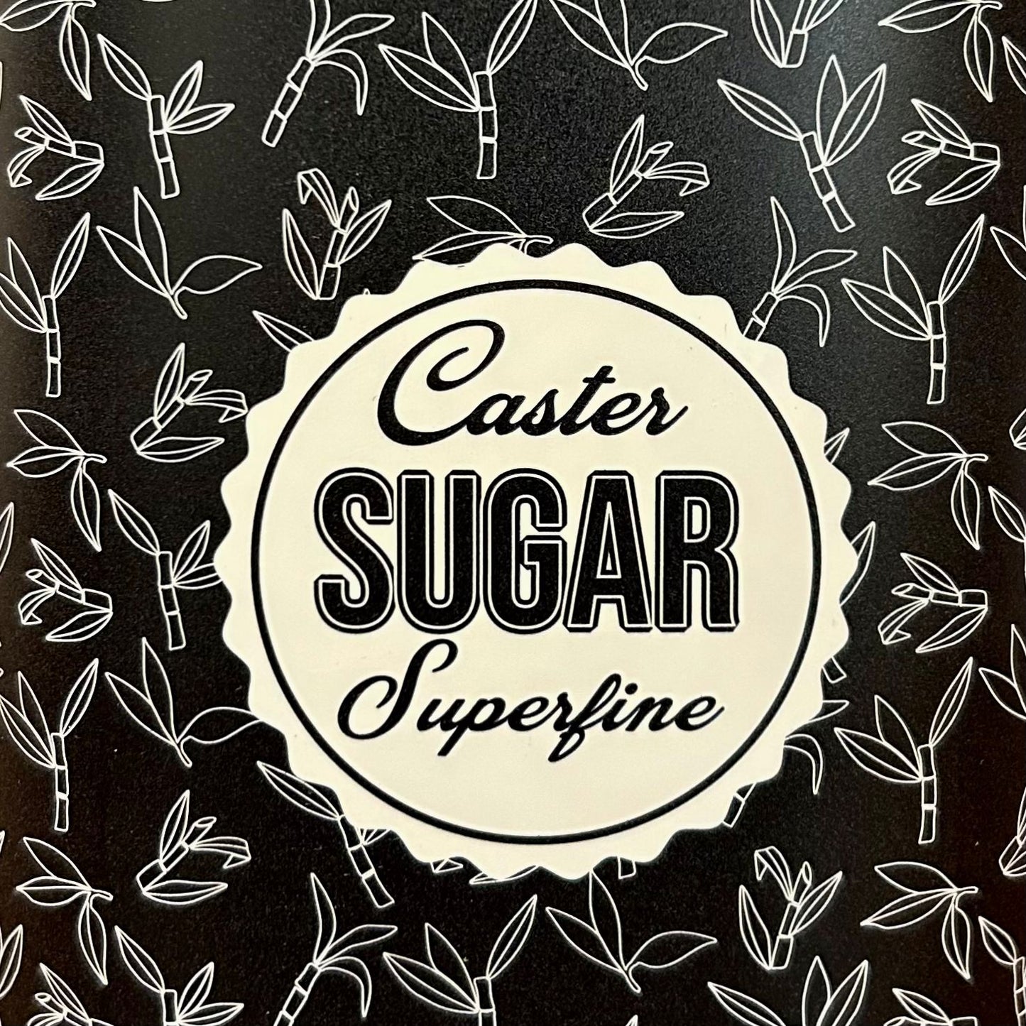 The Noir Sugar Set – Premium Black Storage Tins (2 pcs)