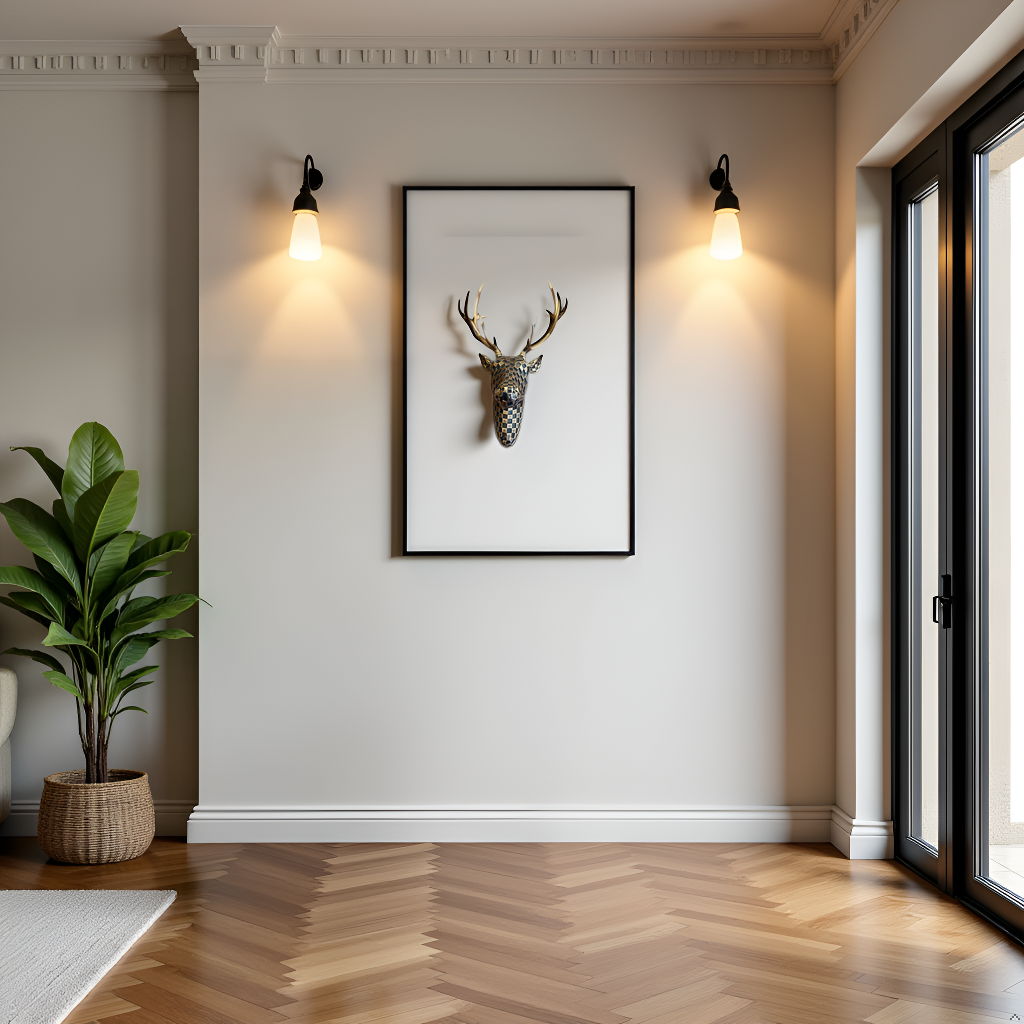 Luxury Deer Head Wall Décor
