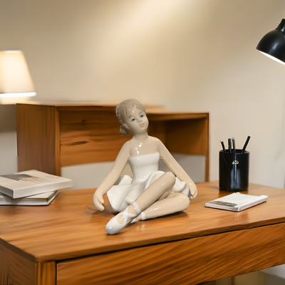 Graceful Ballerina Figurine - Small