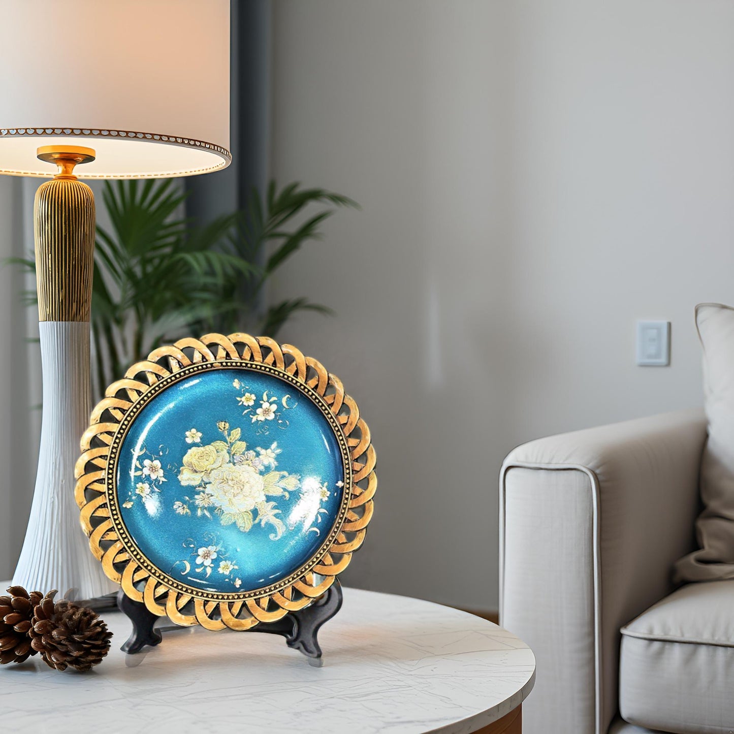 Blue Bliss decorative (Wall Plate)