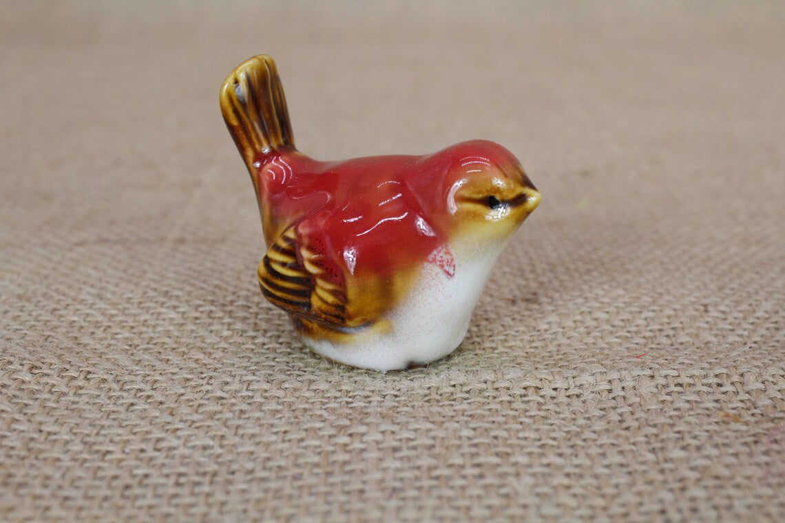 Seasonal Ceramic Song birds, Set of 6