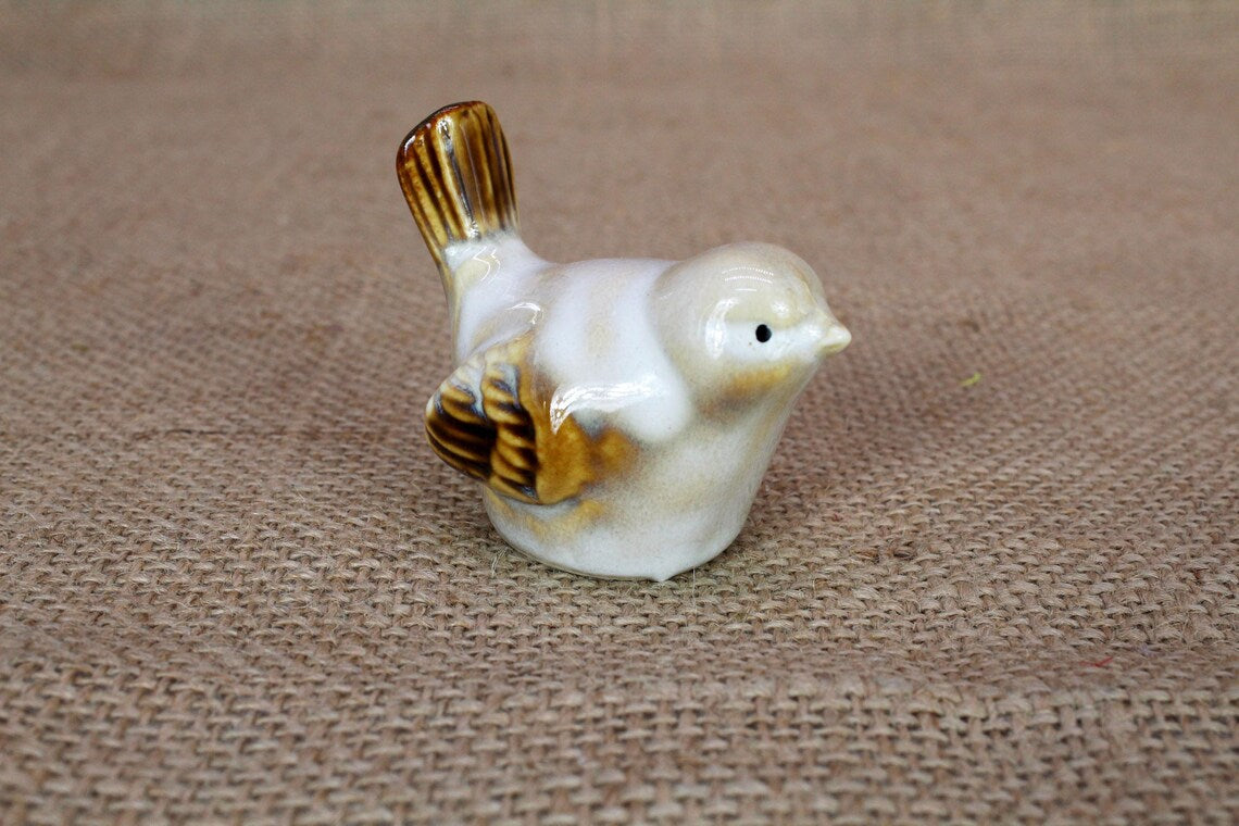 Seasonal Ceramic Song birds, Set of 6