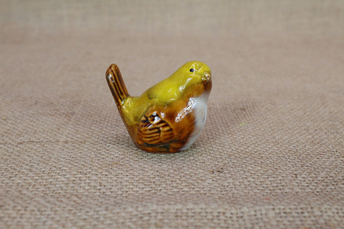 Seasonal Ceramic Song birds, Set of 6