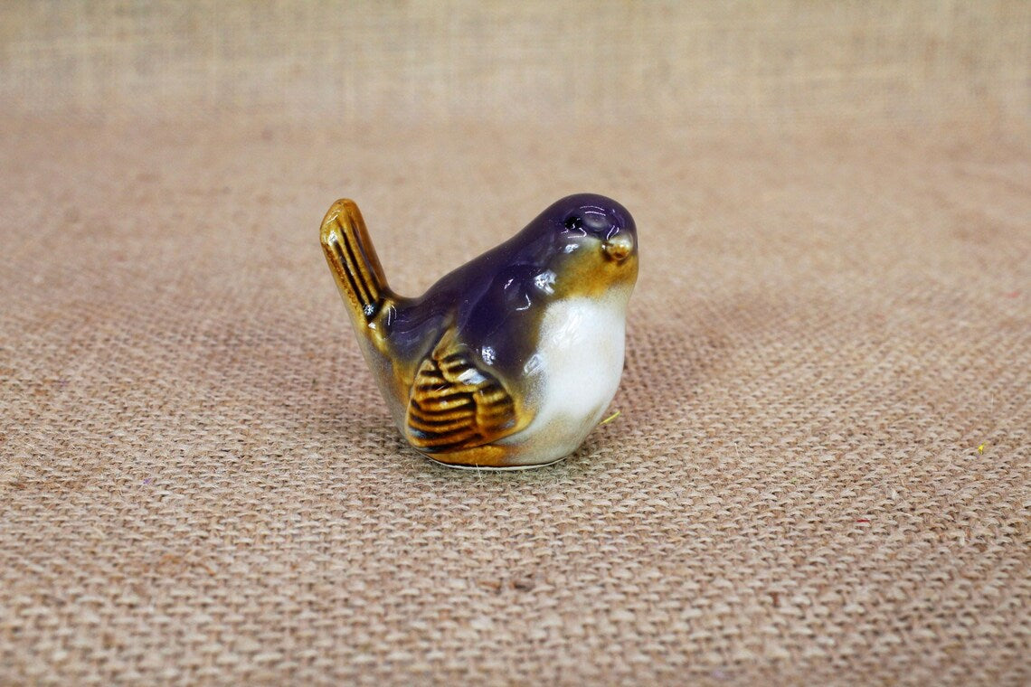 Seasonal Ceramic Song birds, Set of 6