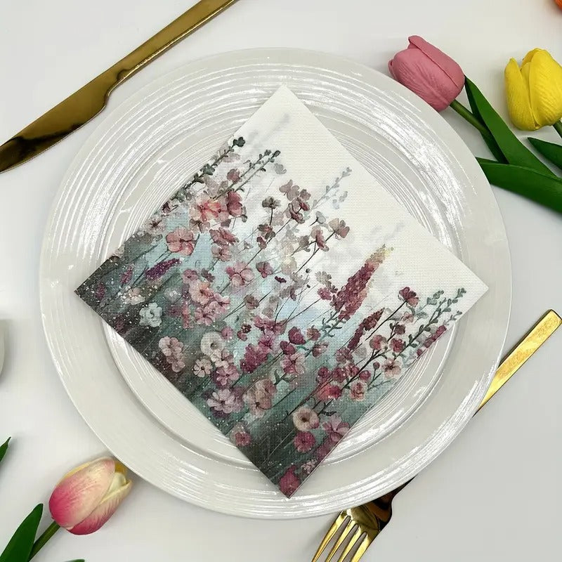 Elegant 2 Ply Paper Napkin (Set of 5 Packs)
