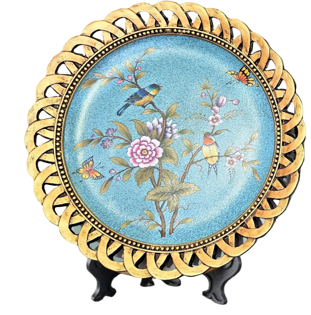 Bluebird Bliss decorative (Wall Plate)