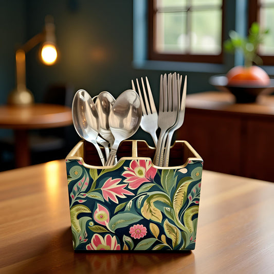 Emerald Petals Collection - Cutlery Holder 2 Slot