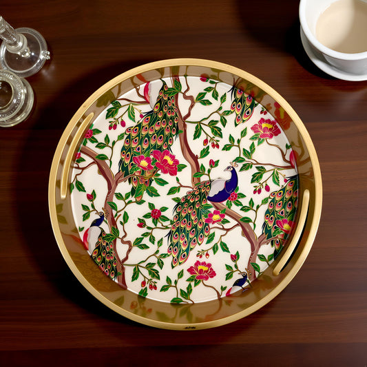 Floral Reverie Collection - Small Round Tray
