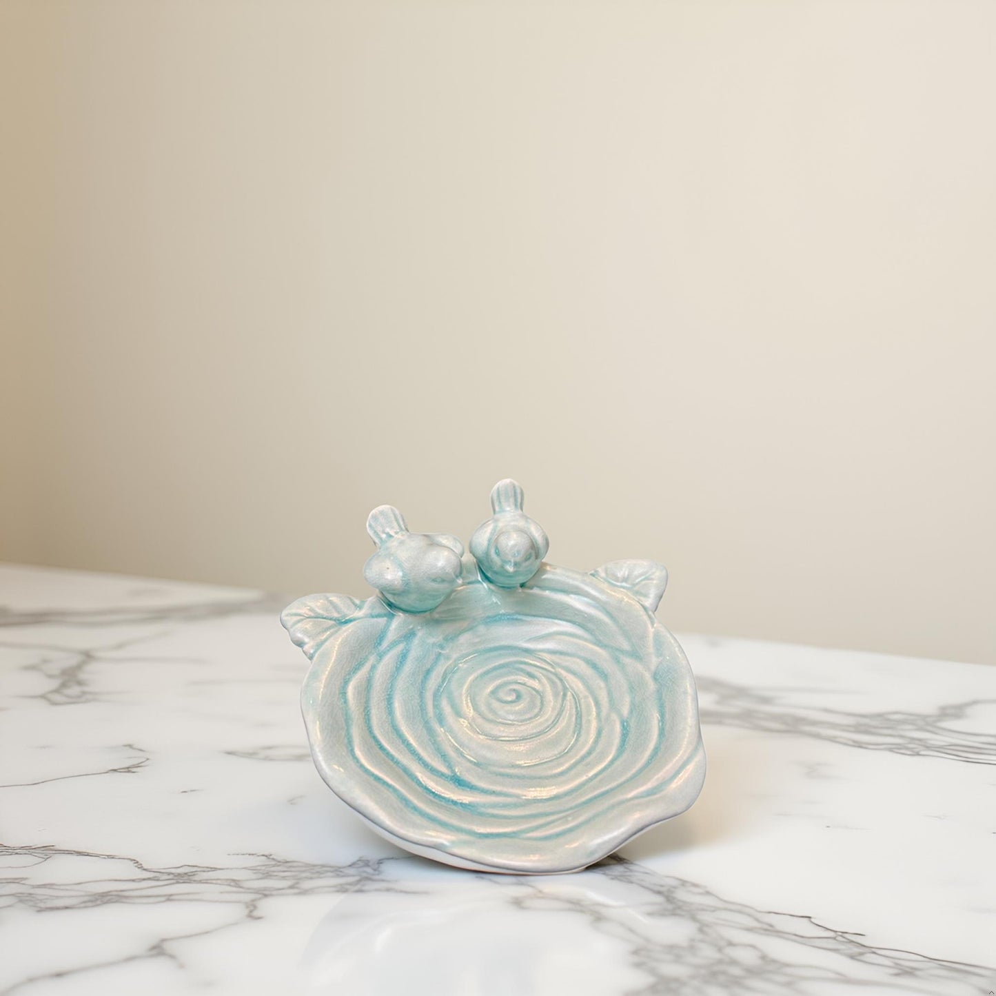 The Tweet Nest – Ceramic Bird Bowl Décor