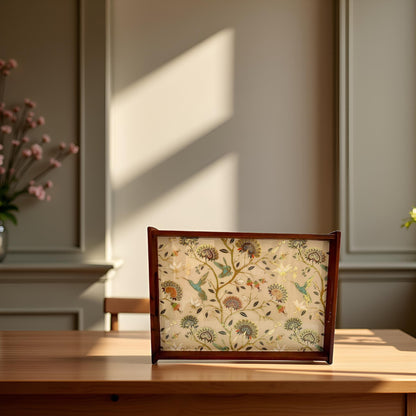 Golden Aviary Collection - Medium Rectangular Tray