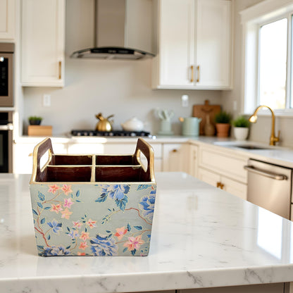 Vintage Petals Collection - Cutlery Holder 4 Slot