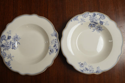 Blue Meadow Ceramic Salad Plate Set of 2