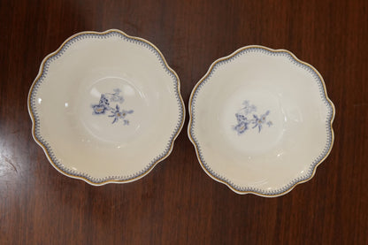 Blue Meadow Ceramic Katori Bowl Set of 2
