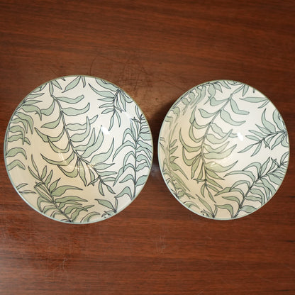 Sage Willow Ceramic Serving Bowl (Set of 2)