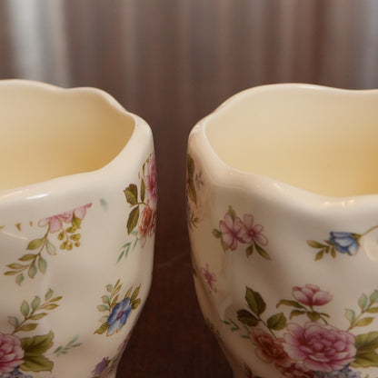 Cream Peony Ceramic Mug (Set of 2)