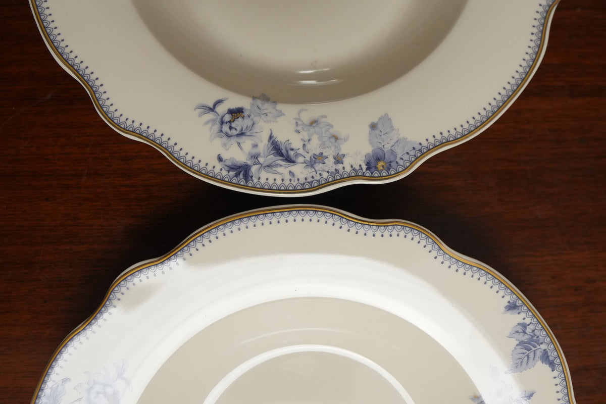 Blue Meadow Ceramic Salad Plate Set of 2