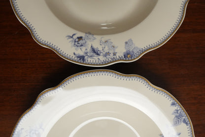 Blue Meadow Ceramic Salad Plate Set of 2