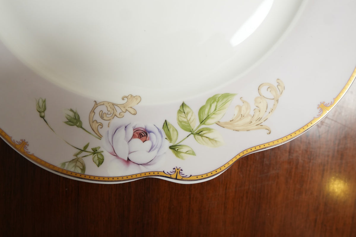 Rose Garden Ceramic Dinner Plate (Set of 2)
