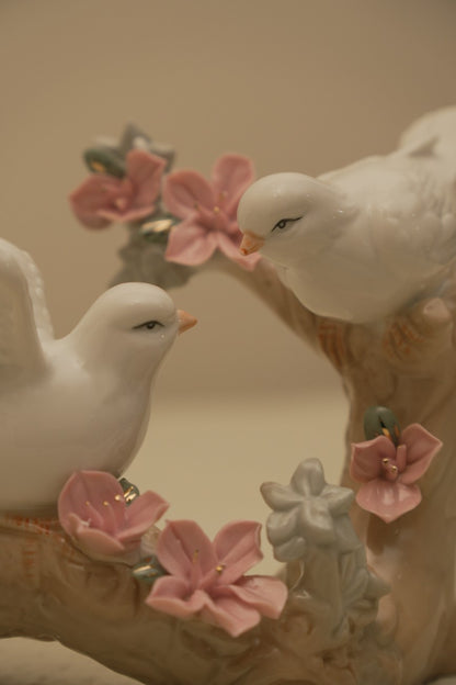 Cherry Blossom Birds Decor