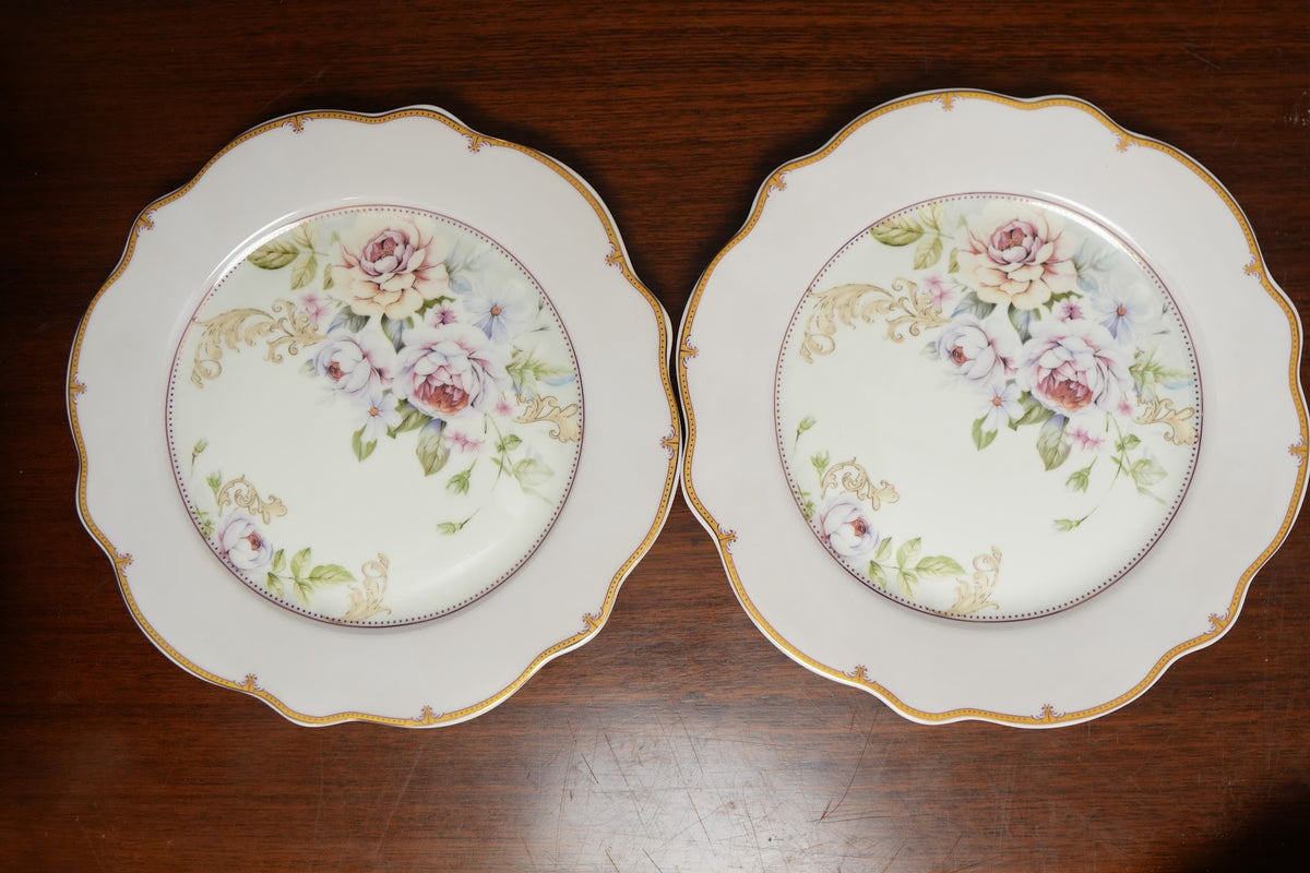 Rose Garden Ceramic Quarter Plate Set of 2