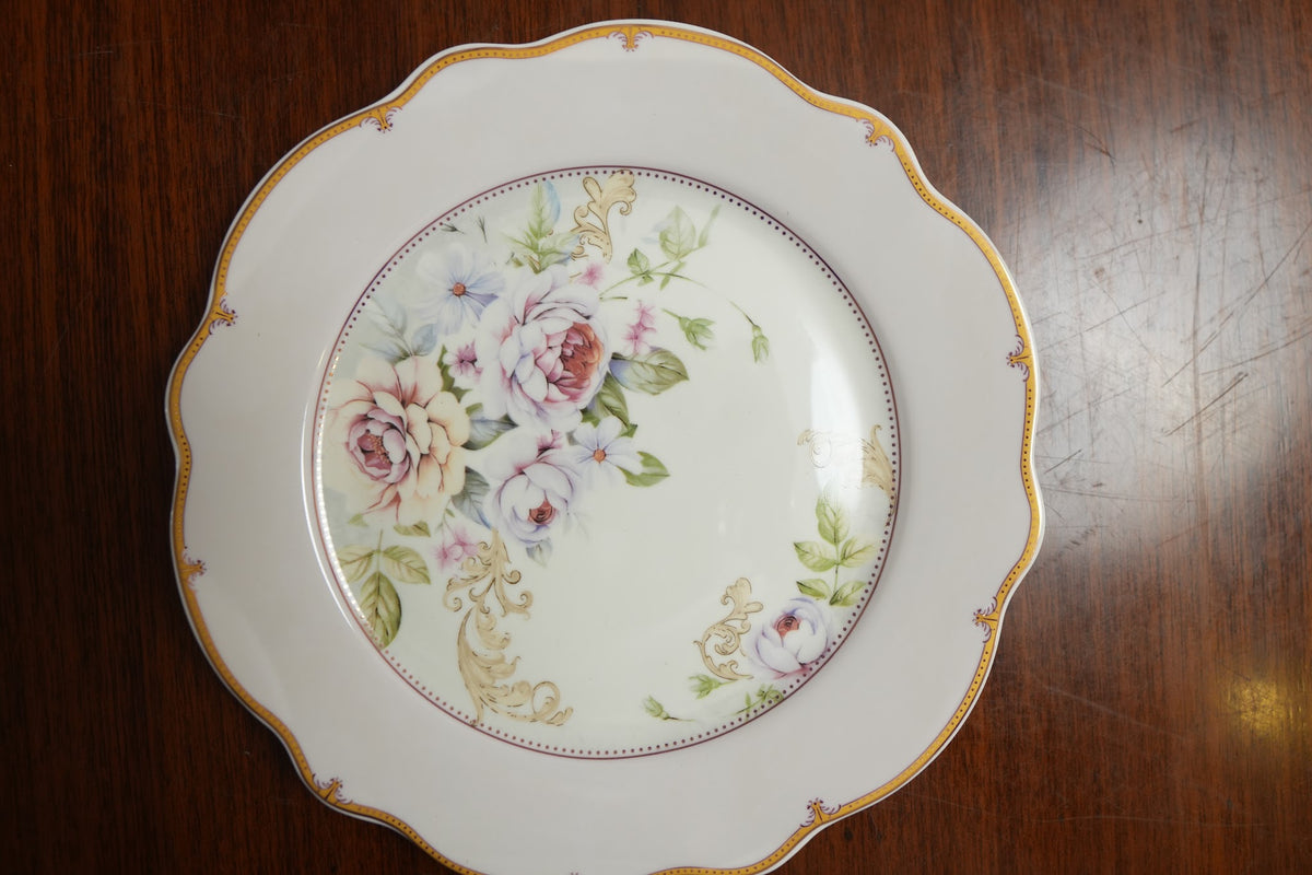 Rose Garden Ceramic Quarter Plate Set of 2